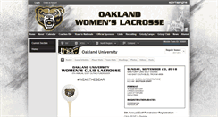 Desktop Screenshot of oaklandwomenslax.com